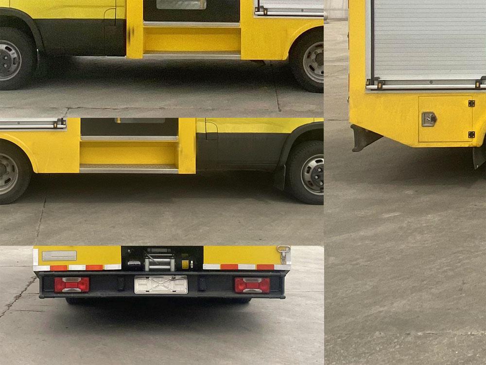 rapid response emergency rescue truck