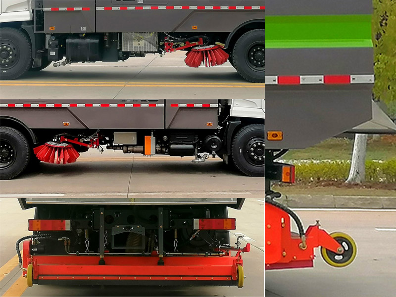 High-Pressure Road Cleaning Street Sweeper & Vacuum Truck