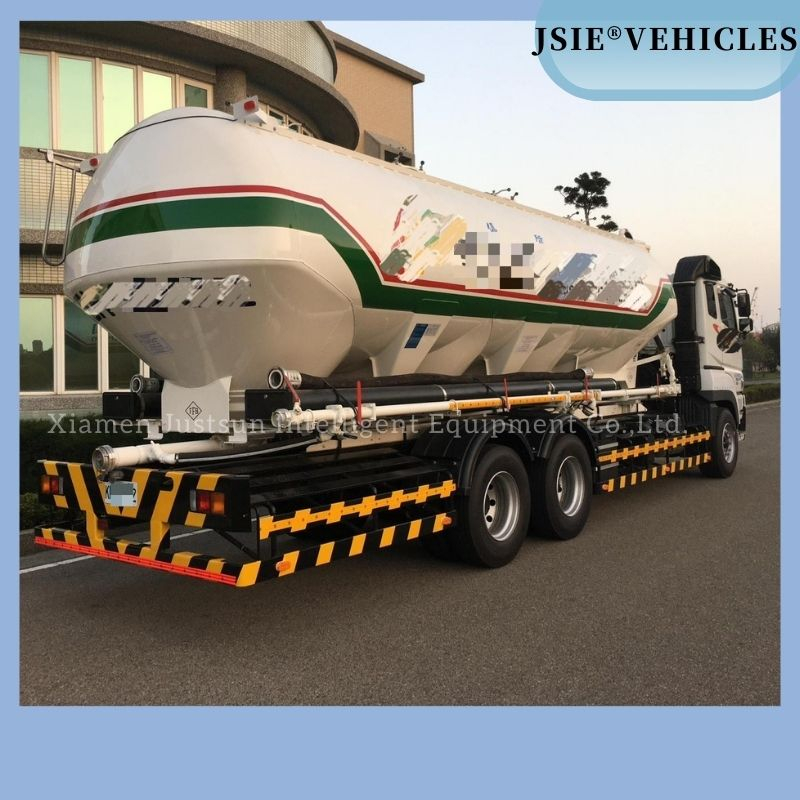 28m3 Bulk Flour Transport Tank with Food Grade Aluminum Alloy Material 