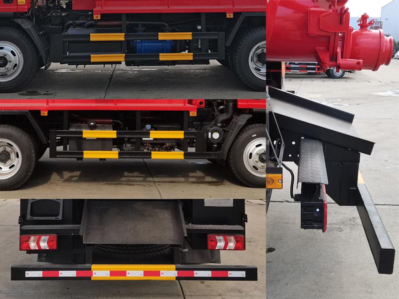 Dongfeng 4X2 12m Combination Sewer Jetting And Vacuum Truck