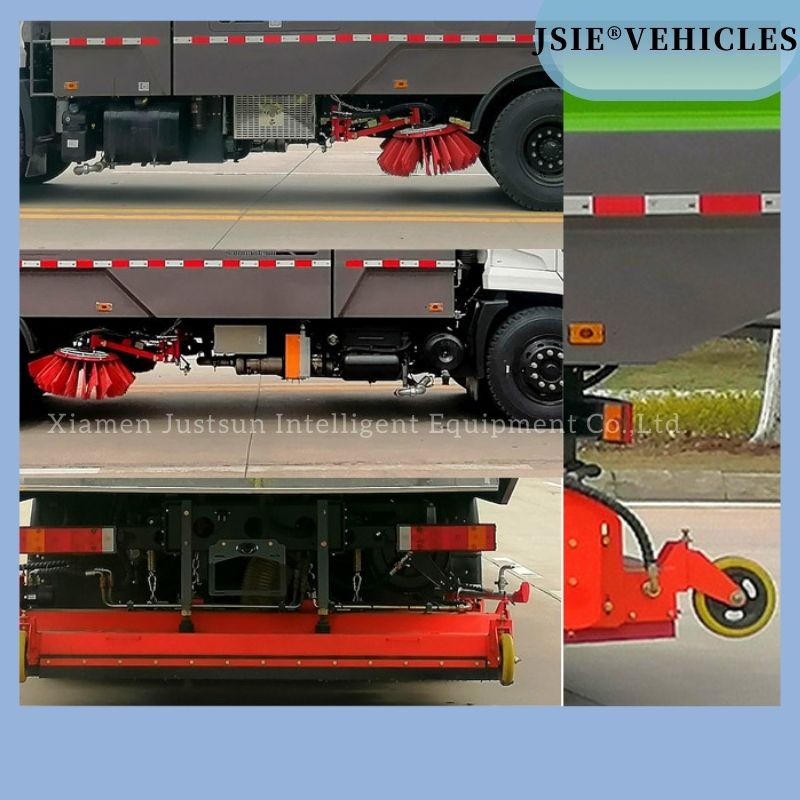 High-Pressure Road Cleaning Street Sweeper & Vacuum Truck