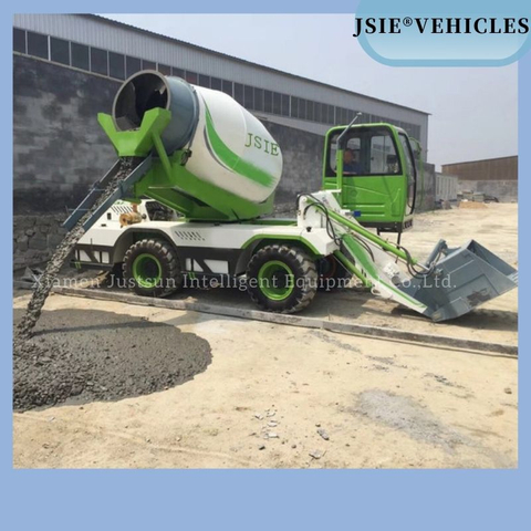 4m3 Self-Loading Concrete Mixer Truck