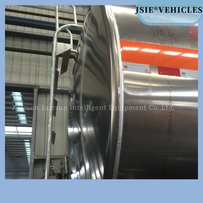 3 Axle Aluminum Fuel Tank Semi Trailer