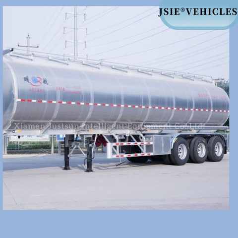 3 Axles Carbon Steel Fuel Tank Semi Trailer