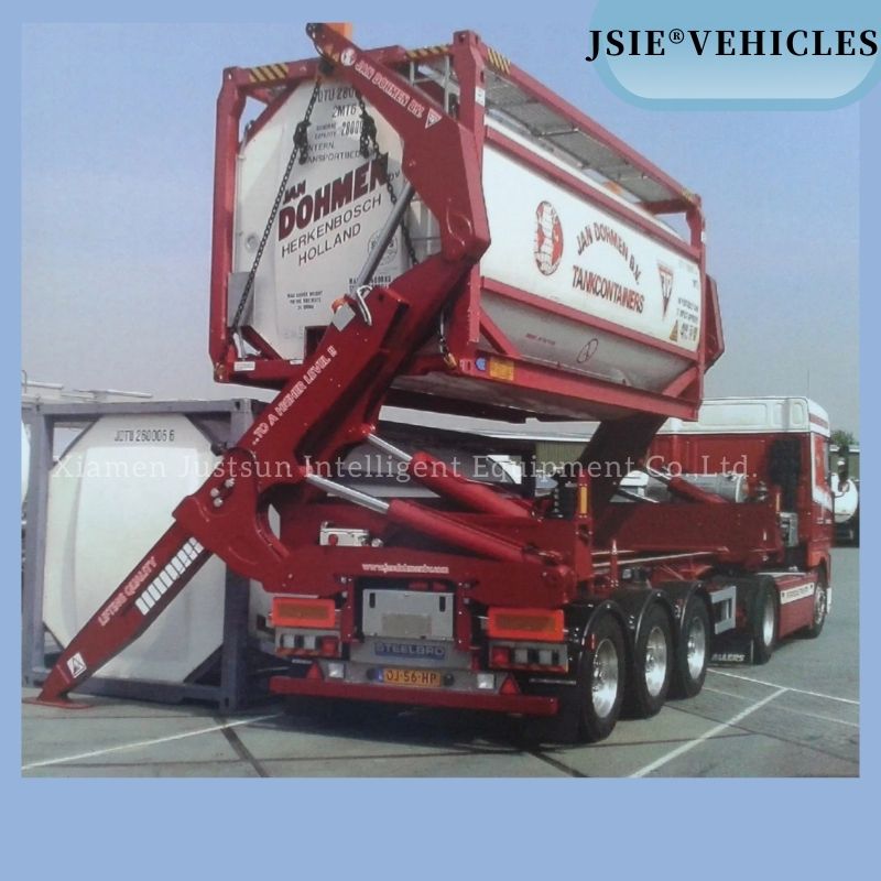 20FT/40FT Container Side Lifter Crane Truck 