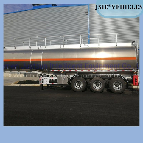 3 Axle Aluminum Fuel Tank Semi Trailer