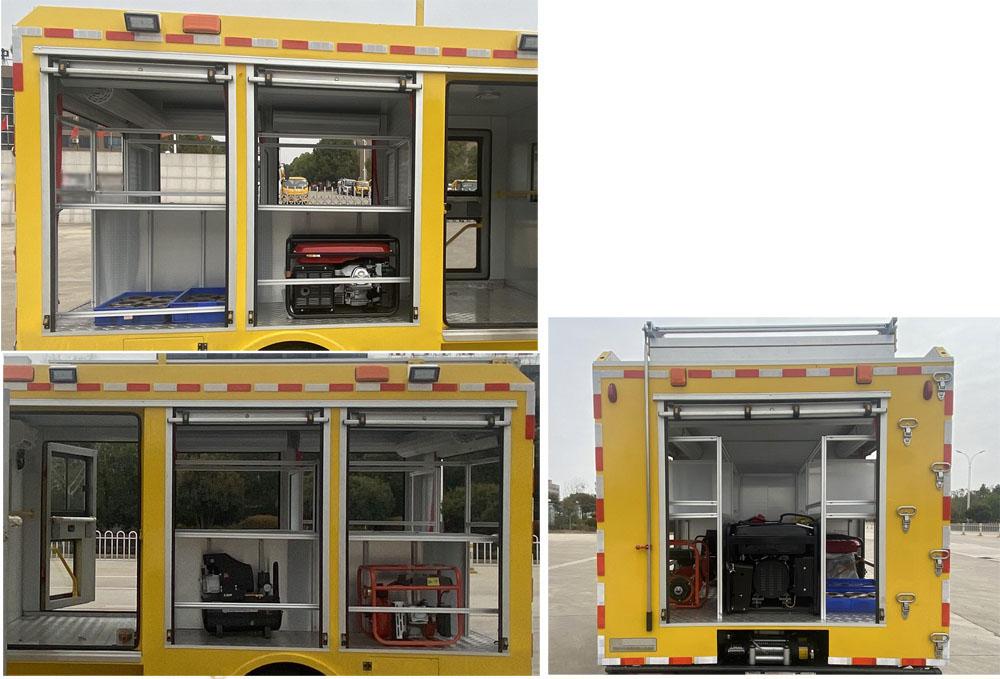 rapid response emergency rescue truck