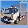 Sinotruck HOWO 4X2 Cargo Box Wing Van Truck